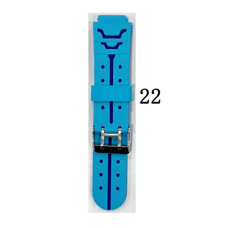 Wangzhou Watch Accessories Phone Strap Children Smart Watchband Silicone Watchband Smart Phone 16Mm Rubber Watchband - Image 1